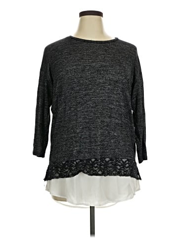 Maurices 3/4 Sleeve Top (view 1)