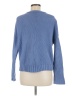 Alivia 100% Organic Cotton Floral Blue Pullover Sweater Size M - photo 2