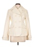 Guess Ivory Wool Coat Size L - photo 1