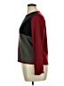 Sag Harbor 100% Acrylic Color Block Burgundy Pullover Sweater Size XL - photo 5