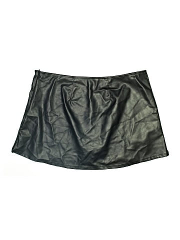 Wild Fable Faux Leather Skirt (view 2)