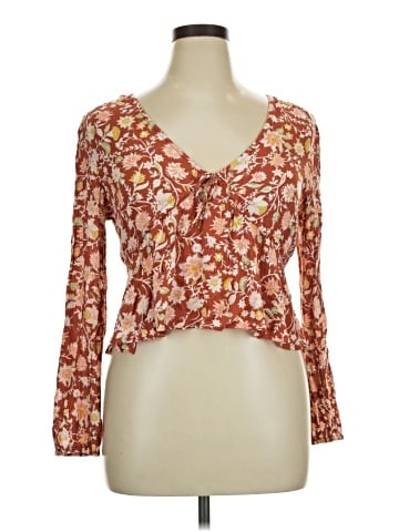 Billabong Long Sleeve Blouse (view 1)