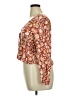 Billabong Brown Long Sleeve Blouse Size XL - photo 5