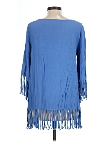 Easel 3/4 Sleeve Blouse (view 2)