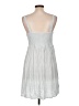 SO 100% Rayon Silver Casual Dress Size L - photo 2