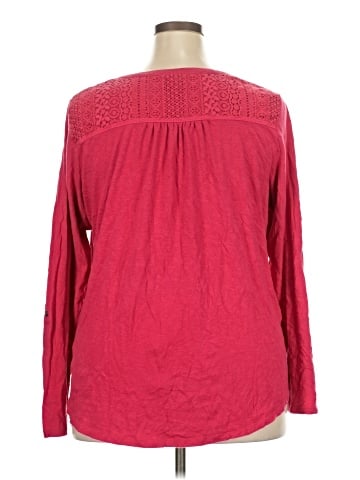 SONOMA life + style Long Sleeve Blouse (view 2)