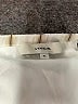 Vince. 100% Polyester Stripes Ivory Casual Skirt Size XL - photo 4