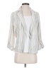 Chico's Stripes Ivory Blazer Size XS (000) - photo 1
