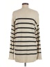 Ann Taylor LOFT Stripes Ivory Pullover Sweater Size M - photo 2