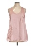 Gap 100% Polyester Pink Sleeveless Blouse Size L - photo 1
