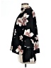 Hem & Thread 100% Polyester Floral Black 3/4 Sleeve Blouse Size L - photo 5