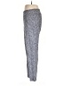 Nic + Zoe Houndstooth Blue Casual Pants Size 6 - photo 5