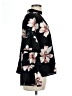 Hem & Thread 100% Polyester Floral Black 3/4 Sleeve Blouse Size L - photo 4