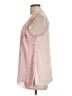 Gap 100% Polyester Pink Sleeveless Blouse Size L - photo 5