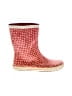 Coach Red Rain Boots Size 8 - photo 1