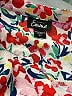 Unbranded 100% Polyester Floral Pink Long Sleeve Blouse Size 2X - photo 7