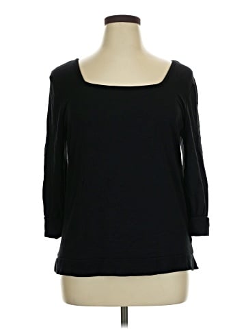 Threads 4 Thought 3/4 Sleeve Top (view 1)