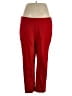 Chico's Solid Red Casual Pants Size XL Petite (3) - photo 1