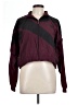 Reebok 100% Nylon Color Block Burgundy Track Jacket Size L - photo 1
