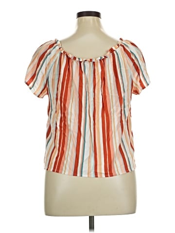 Pink Republic Short Sleeve Blouse (view 2)