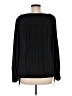 Ann Taylor LOFT Black Long Sleeve Blouse Size M - photo 2