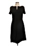 Sigrid Olsen Solid Black Casual Dress Size 10 - photo 1