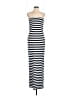 PrettyLittleThing Stripes Black Casual Dress Size 12 - photo 1