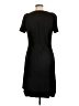 Sigrid Olsen Solid Black Casual Dress Size 10 - photo 2