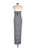 PrettyLittleThing Stripes Black Casual Dress Size 12 - photo 2