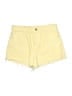 Zara Yellow Denim Shorts Size 4 - photo 1