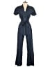 DKNY 100% Cotton Solid Blue Jumpsuit Size 4 - photo 1