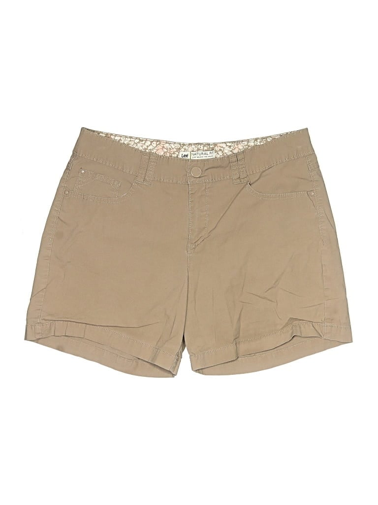 Pre-owned Lee Khaki Shorts In Tan