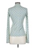 Assorted Brands Print Teal Long Sleeve Top Size EU 36 / US 6 - photo 2