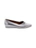 SoftWalk Metallic Silver Flats Size 6 (wide) - photo 1