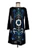 Tibi 100% Polyester Graphic Black Casual Dress Size M - photo 1