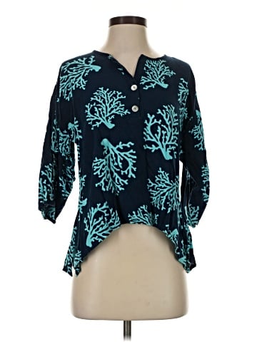 Escapada 3/4 Sleeve Blouse (view 1)