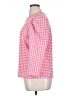 Ann Taylor Factory Checkered-gingham Pink Pullover Sweater Size XL - photo 5