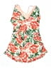 Unbranded Tropical Orange Swimsuit Cover Up Size 0X - photo 1