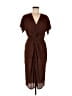 Assorted Brands 100% Rayon Brown Casual Dress Size 1 - photo 1