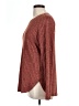 Made With Love Burgundy Long Sleeve Top Size L - photo 5
