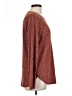 Made With Love Burgundy Long Sleeve Top Size L - photo 4