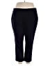 St. John's Bay Solid Black Active Pants Size 22 - photo 1