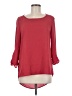 Harve Benard Red 3/4 Sleeve Blouse Size M - photo 1