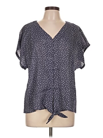 Bobeau Short Sleeve Blouse (view 1)