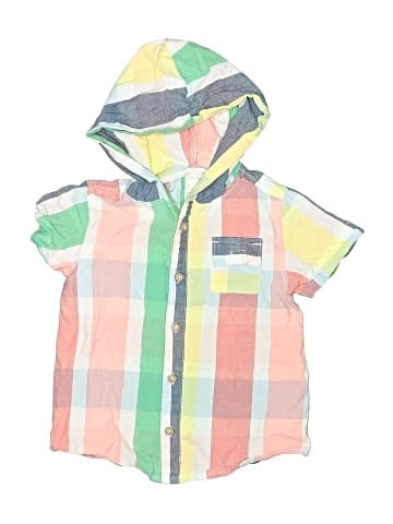 First Impressions Short Sleeve Button-Down Shirt (view 1)