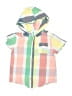 First Impressions Color Block Orange Short Sleeve Button-Down Shirt Size 3T - photo 1