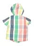 First Impressions Color Block Orange Short Sleeve Button-Down Shirt Size 3T - photo 2