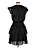BCBGMAXAZRIA 100% Polyester Solid Black Casual Dress Size L - photo 2