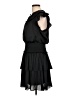 BCBGMAXAZRIA 100% Polyester Solid Black Casual Dress Size L - photo 5