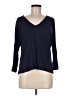 Gap 100% Polyester Blue 3/4 Sleeve T-Shirt Size M - photo 1